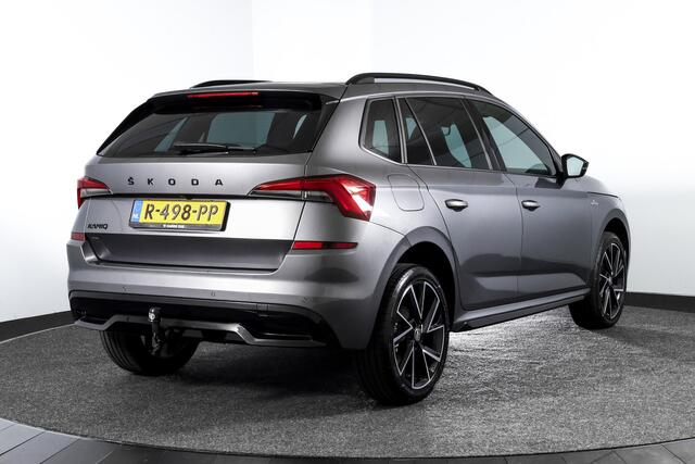 Skoda Kamiq 1.5 TSI ACT 150 PK Monte Carlo - Automaat | Pano | Elek. Trekhaak | Dig. Cockpit | Adapt. Cruise | Stoel+-stuurverw. | PDC | Camera | NAV + App. Connect | ECC | DAB | LM 18" |
