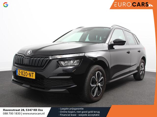 Skoda Kamiq 1.0 TSI 110pk DSG Blackline | Navigatie | Apple Carplay/Android Auto | Adaptive Cruise Control | Stoelverwarming | Led | Climatronic