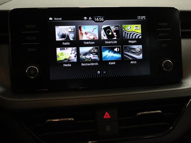 Skoda Kamiq 1.0 TSI 110pk DSG Blackline | Navigatie | Apple Carplay/Android Auto | Adaptive Cruise Control | Stoelverwarming | Led | Climatronic