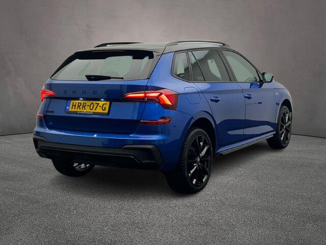 Skoda Kamiq Monte Carlo 1.0 TSI 115pk DSG Automaat Panoramadak, Adaptive cruise control, LED matrix koplampen, Achteruitrijcamera, Stoelverwarming, Parkeersensoren, Elektrische achterklep