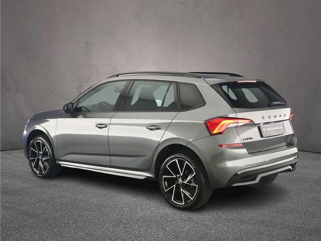 Skoda Kamiq Monte Carlo 1.0 TSI 110pk DSG Automaat Panoramadak, Achteruitrijcamera, Stuurwiel verwarmd, LED koplampen, Verwarmde voorruit, Cruise control