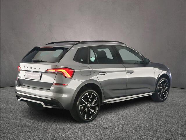 Skoda Kamiq Monte Carlo 1.0 TSI 110pk DSG Automaat Panoramadak, Achteruitrijcamera, Stuurwiel verwarmd, LED koplampen, Verwarmde voorruit, Cruise control