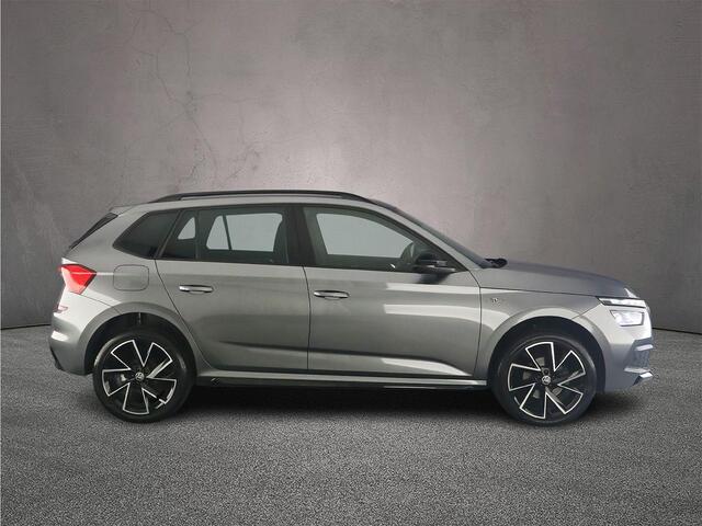 Skoda Kamiq Monte Carlo 1.0 TSI 110pk DSG Automaat Panoramadak, Achteruitrijcamera, Stuurwiel verwarmd, LED koplampen, Verwarmde voorruit, Cruise control