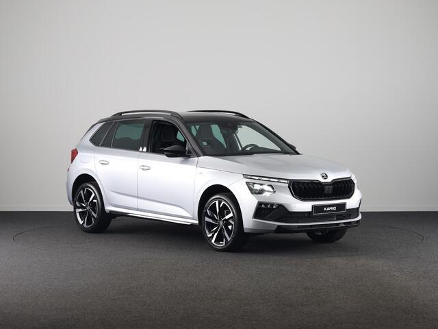 Skoda Kamiq Monte Carlo 1.0 TSI 115 pk 7 versn. DSG | Navigatie Pakket | Travel Assist Plus | Wegklapbare trekhaak | Winter Pakket | Charging | 18 inch lichtmetalen velgen
