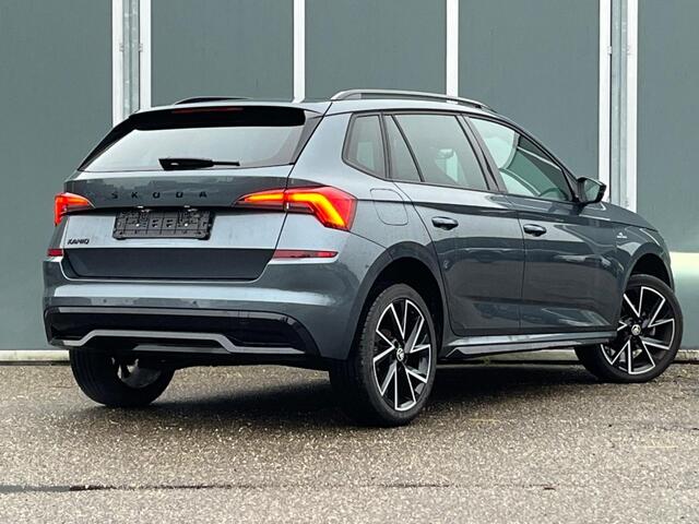 Skoda Kamiq 1.0TSI 110pk DSG Monte Carlo | Elk Stoel | Camera | Trekhaak