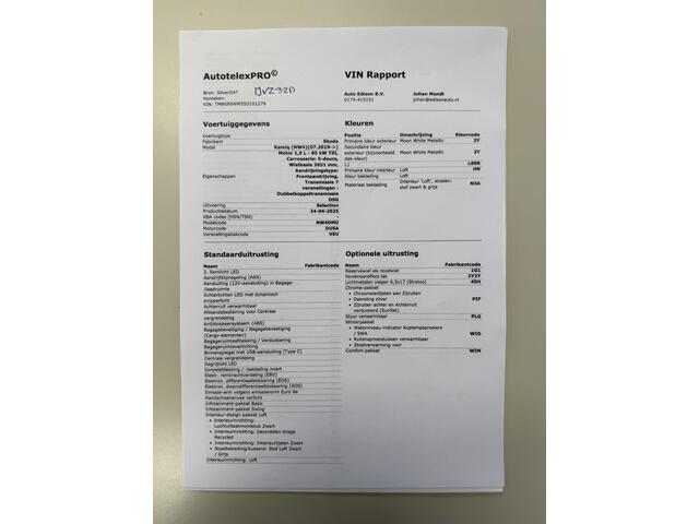 Skoda Kamiq 1.0 TSI DSG 116PK Selection *CAM*CRUISE*APP*KEYL*