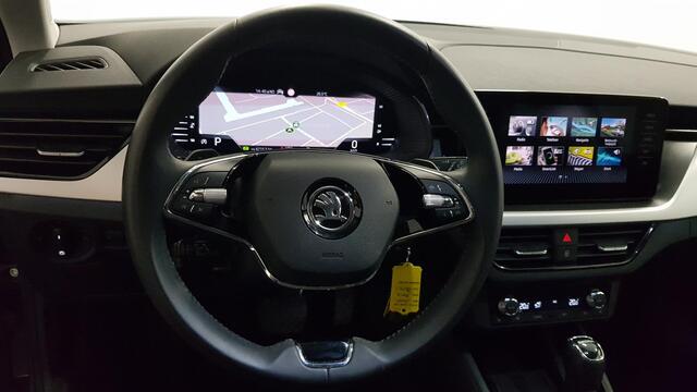 Skoda Kamiq 1.0 TSI 110pk DSG Style Drive 125 Navigatie Climate Control DAB Digitale cockpit Cruise Control adaptive Parkeer sensoren V+A Stoelverwarming