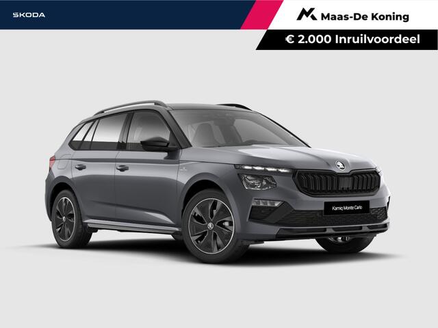 Skoda Kamiq Monte Carlo 1.0 TSI 85 kW / 115 PK SUV 6 versn. Handgeschakeld | Metallic Lak | Winterpakket | 2000,- inruilvoordeel!!