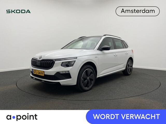 Skoda Kamiq 1.0 TSI Monte Carlo 115 pk Automaat (DSG) | Verlengde garantie | Navigatie | Panoramadak | Parkeersensoren | Achteruitrijcamera | Stoelverwarming |