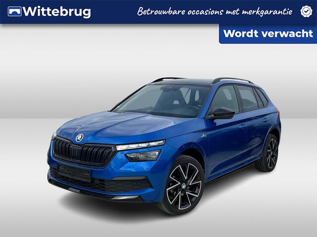 Skoda Kamiq 1.5 TSI Monte Carlo DSG Automaat Panoramadak / 18" LM velgen / App-connect / Sportstoelen / Parkeersensoren