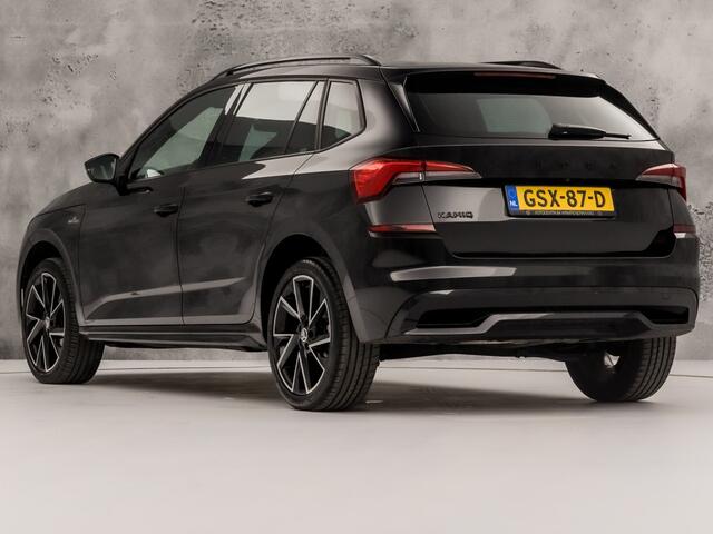 Skoda Kamiq 1.0 TSI Monte Carlo Automaat (PANORAMADAK, VIRTUAL COCKPIT, KUIPSTOELEN, APPLE CARPLAY, CAMERA, GETINT GLAS, ADAPTIVE CRUISE, KEYLESS, NIEUWSTAAT)
