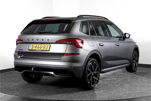Skoda Kamiq 1.5 TSI ACT 150 PK Monte Carlo - Automaat | Pano | Dig. Cockpit | Cruise | Stoelverw. | PDC | Camera | App. Connect | ECC | Afn. Trekhaak | LM 18" |