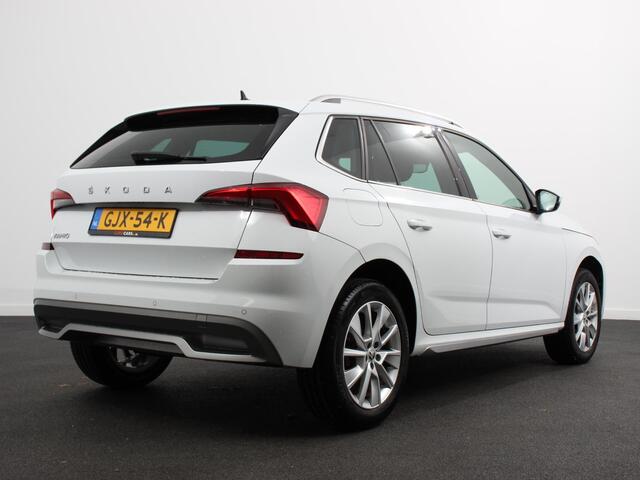 Skoda Kamiq 1.0 TSI 110pk DSG Style Navigatie Apple Carplay/Android auto Parkeersensor achter Cruise Control Verwarmbare voorstoelen Extra getint glas Climate Control Digitale Cockpit