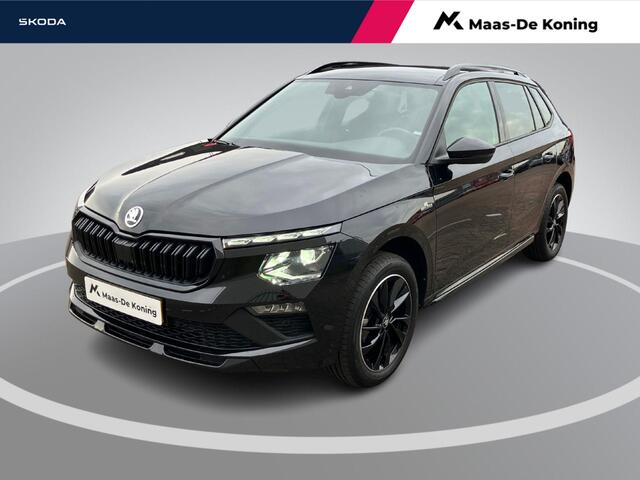Skoda Kamiq 1.0TSI/115PK Monte Carlo · Panoramadak · Camera + Parkeersensoren · Apple/Android Car Play · Stoelverwarming · Garantie t/m 01-05-2029 of 100.000km.