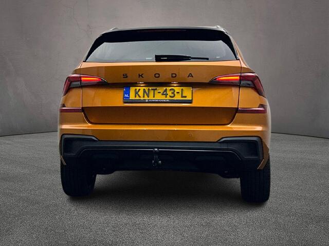 Skoda Kamiq 1.0 TSI Monte Carlo 115pk DSG Automaat, Trekhaak, Panoramadak, Stoelverwarming, Adaptive cruise control, LED matrix koplampen, Achteruitrijcamera, Apple CarPlay/Android Auto, Elektrische achterklep