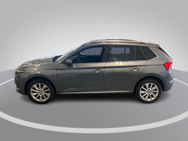 Skoda Kamiq 1.0 TSI 110pk DSG Business Edition · Camera · Trekhaak · Panoramadak · Apple/Android Car Play · Stoelverwarming · Clima · Navigatie · P-Sensoren · 17'' Inch ·