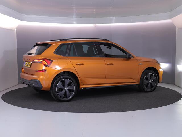 Skoda Kamiq Monte Carlo 1.0 85 kW 115 pk | Verlengde garantie | Navigatie via App | Panoramadak | Parkeersensoren | Achteruitrijcamera | Apple Carplay/Android Auto | Stoelverwarming |