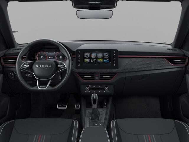 Skoda Kamiq 1.0 TSI Monte Carlo 115 pk 7 versn. DSG | Travel Assist Plus | Navigatie Pakket | Velgen: 18" lichtmetalen velgen Ursa Monte Carlo, zwart | Winter Premium & Charging