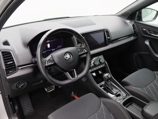 Skoda Karoq 1.5 TSi 150 Pk Automaat Sportline Business | Adaptive Cruise | Climate Control | Panoramadak | Stoelverwarming | Navigatie | Camera | Canton | Carplay | 102.179 Km!!