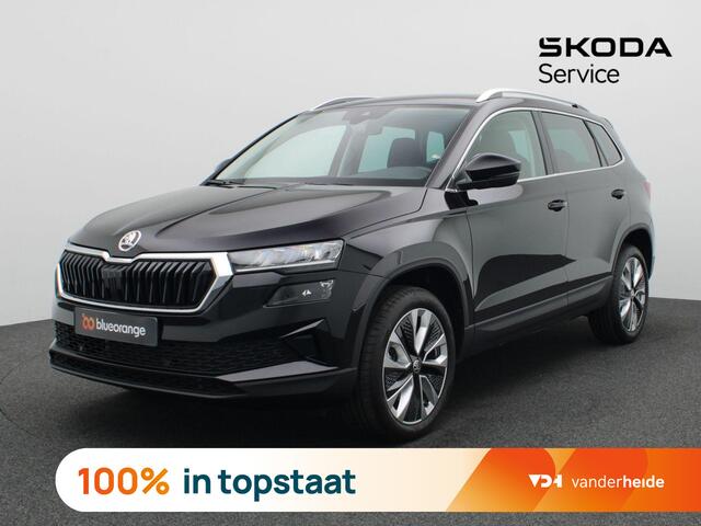 Skoda Karoq 1.5 TSI ACT Business Edition 150PK DSG full led, adaptive cruise, lane assist, elek. bedienbare achterklep, keyless, stuur-stoelverwarming, achteruitrijcamera, 18" lichtmetaal