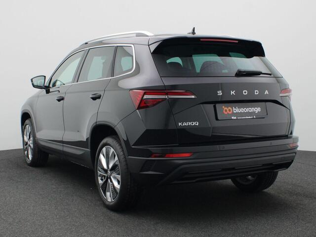 Skoda Karoq 1.5 TSI ACT Business Edition 150PK DSG wegklapbare trekhaak, full led, adaptive cruise, lane assist, elek. bedienbare achterklep, keyless, stuur-stoelverwarming, achteruitrijcamera, 18" lichtmetaal