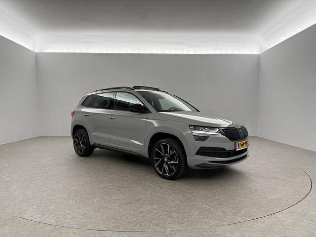 Skoda Karoq 1.5 TSI ACT 150PK Sportline DSG Pano LED Sfeer Trekhaak Virtual Canton-Audio Camera Carplay Cruise Clima Navi 19"LMV