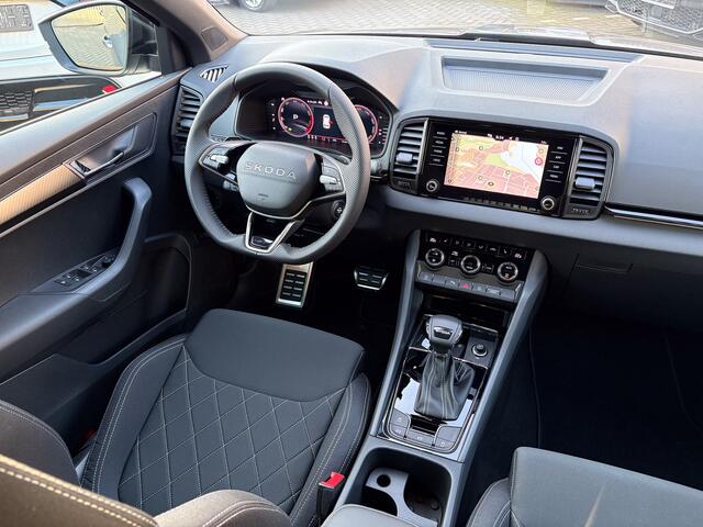 Skoda Karoq 1.5 TSI ACT Sportline Business | Elk. A-klep | Trekhaak | Keyless | Lane Assist | Camera | BlackStyle | Prijs Rijklaar!!