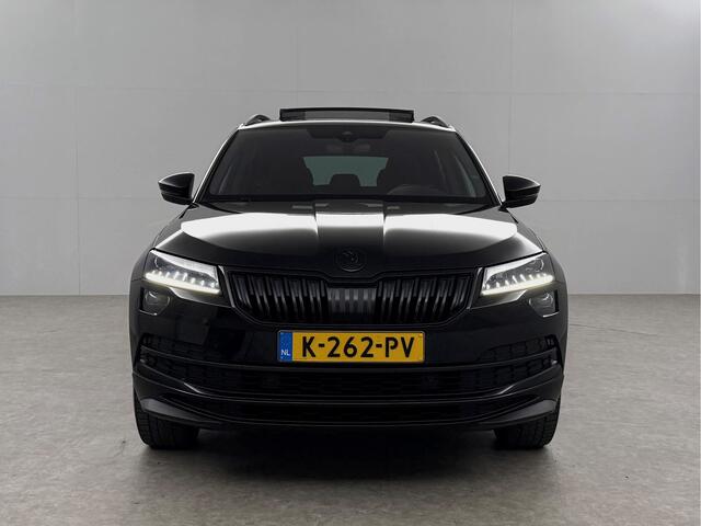 Skoda Karoq 1.5 TSI ACT 150PK Sportline DSG Pano Sfeer Trekhaak LED Virtual Camera Carplay Clima Cruise Navi PDC 19"LMV