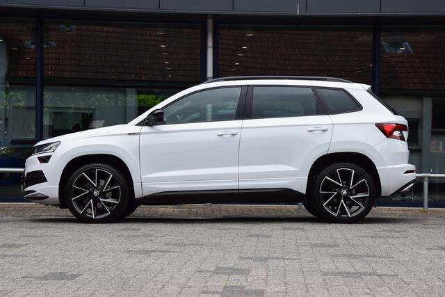 Skoda Karoq 1.5 TSI 150PK ACT Sportline Business DSG Automaat | Org. NL | BOVAG Garantie | 19'' Velgen | Virtual Cockpit | Achteruitrijcamera | Stoel/Stuur&Voorruitverwarming |