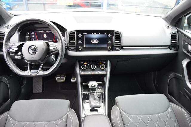 Skoda Karoq 1.5 TSI 150PK ACT Sportline Business DSG Automaat | Org. NL | BOVAG Garantie | 19'' Velgen | Virtual Cockpit | Achteruitrijcamera | Stoel/Stuur&Voorruitverwarming |