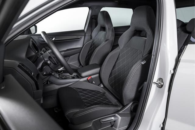 Skoda Karoq 1.5 TSI 150 PK ACT Sportline Business - Automaat | S/K-Panodak | Columbus pakket | Dig. Cockpit | Adapt. Cruise | Elek. Klep | Stuur-+Stoelverw. | Camera | NAV+App. Connect | ECC | LED | LM 19" | 3968