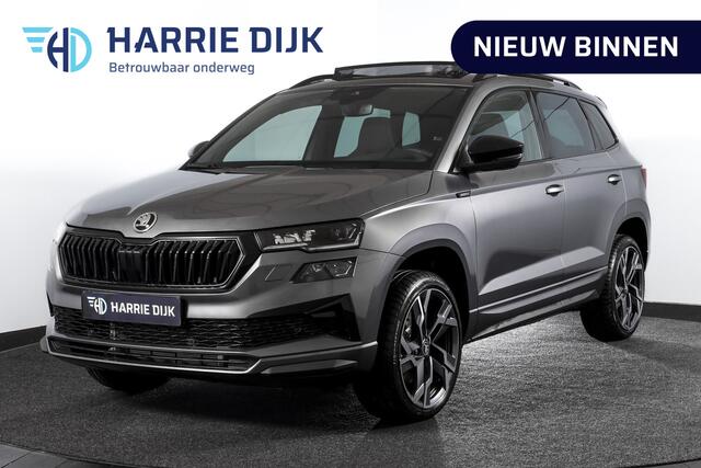Skoda Karoq 1.5 TSI 150 PK ACT Sportline Business - Automaat | S/K-Panodak | Columbus pakket | Dig. Cockpit | Adapt. Cruise | Elek. Klep | Stuur-+Stoelverw. | Camera | NAV+App. Connect | ECC | LED | LM 19" | 2771