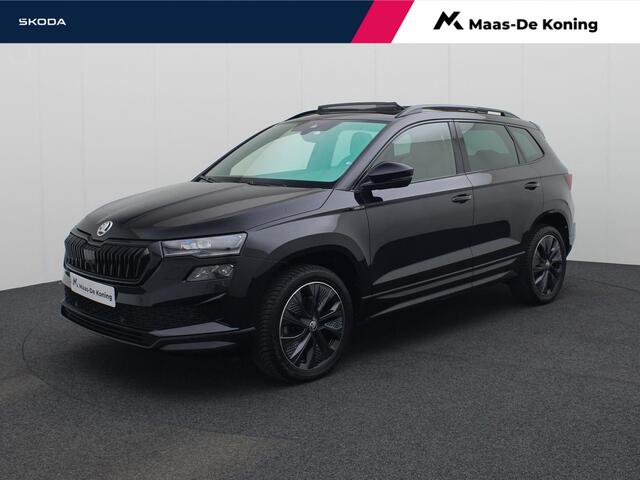 Skoda Karoq 1.5 Tsi 150pk DSG ACT Sportline Business · Camera · Apple/Android Car Play · Navigatie · Elek. Achterklep · Keyless · Stoelverwarming · 18'' Inch · Garantie t/m 24-10-2026
