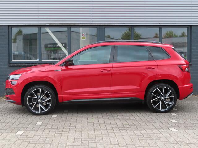 Skoda Karoq 1.5 TSI ACT Sportline Business DSG | trekhaak | canton soundsystem | adaptive cruise | elektrische achterklep |