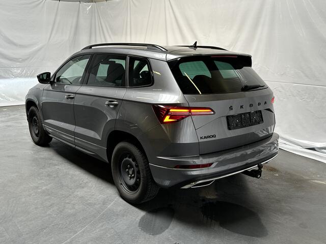 Skoda Karoq 1.5 TSI ACT Sportline Business / AUTOMAAT/ TREKHAAK/ CAMERA/ PARK. SENSOREN/ CRUISE/ MATRIX LED/ STOELVERWARM. V&A/ CHASSIS CONTROL/ VIRTUAL COCKPIT/ KEYLESS/ STUURVERWARM./ SMARTLINK/ DAB/ CLIMA