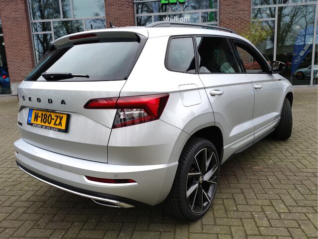 Skoda Karoq 1.5 TSI DSG ACT Sportline Business Leder - Adaptieve Cr.control - Blindspot detectie - Canton Audio - 19Inch LMV - NL auto