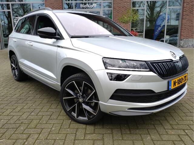 Skoda Karoq 1.5 TSI DSG ACT Sportline Business Leder - Adaptieve Cr.control - Blindspot detectie - Canton Audio - 19Inch LMV - NL auto