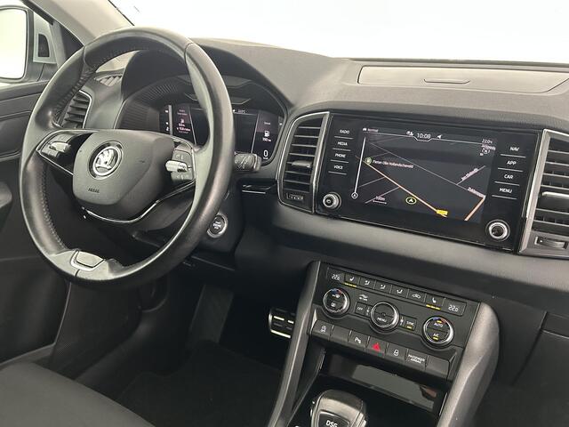 Skoda Karoq 1.5 TSI 150pk DSG ACT Scout Camera Keyless Stoelverwarming Virtual Cockpit Panoramadak Navigatie