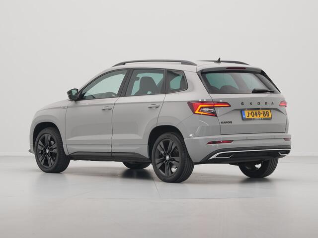 Skoda Karoq 1.5 TSI ACT 150pk DSG Sportline Business Navigatie CantonSound Stoelverwarming Camera Carplay Sideassist