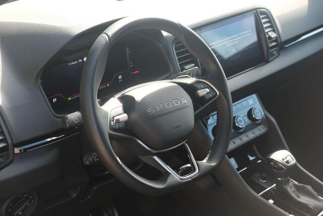 Skoda Karoq 1.5 TSi 150pk DSG Sportline | Navi | App Connect | Climate | Adaptive Cruise | Camera | Matrix LED | Elektrische Achterklep | Trekhaak