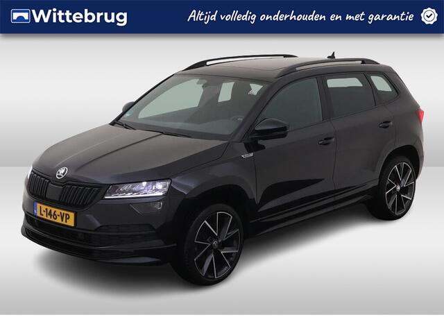 Skoda Karoq 1.5 TSI ACT Sportline Business / Panorama dak / Alcantara- Leder / Sfeerverlichting / Stoelverwarming / Virtual Cockpit