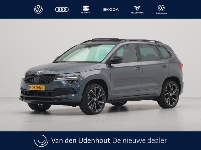 Skoda Karoq 1.5 TSI 150pk DSG Sportline Business Leer Panorama dak Trekhaak Canton