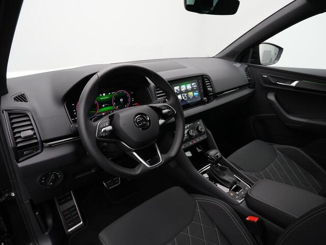 Skoda Karoq 1.5 TSI ACT 150 pk DSG Sportline Business | Matrix LED | Canton | Stuur-/achterbankverwarming | Achteruitrijcamera