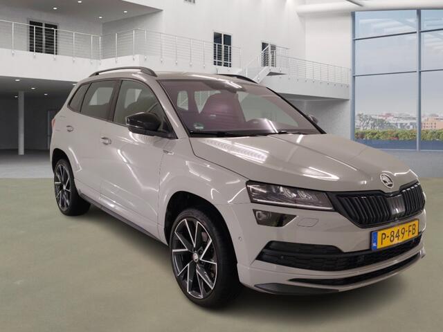 Skoda Karoq 1.5 TSI DSG ACT Sportline Business Wegklapbare trekhaak - Adaptieve Cr.control - Stoel+Stuur+Voorruitverwarming - Elektrische achterklep - Premium audio - 19Inch LMV