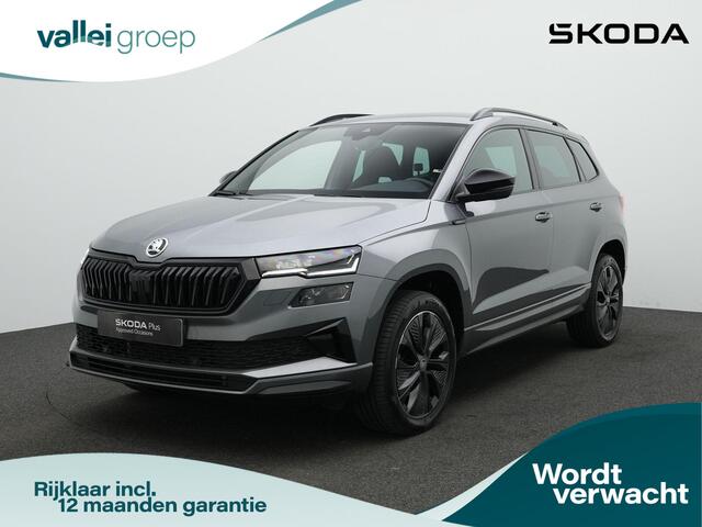 Skoda Karoq 1.5 TSI ACT 150 pk DSG Sportline Business | Canton | Stuur-/stoelverwarming | Achteruitrijcamera | Navigatie | Adaptive Cruise