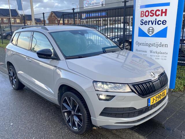 Skoda Karoq 1.5 TSi 150pk ACT Sportline Business met o.a. stoel-/stuurverwarming, LED, 19", virtual cockpit, etc.