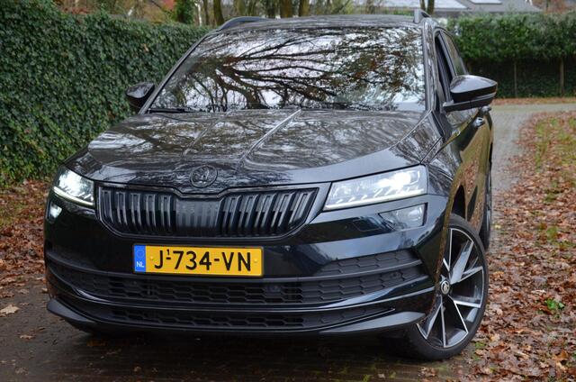 Skoda Karoq 1.5 TSI ACT Sportline Business Navi/Audio installatie premium/Led/Pdc/Ecc/Stoelverwarming/Virtual Cockpit/Achteruitrijcamera/Cr-Control adaptief/Extra getint glas