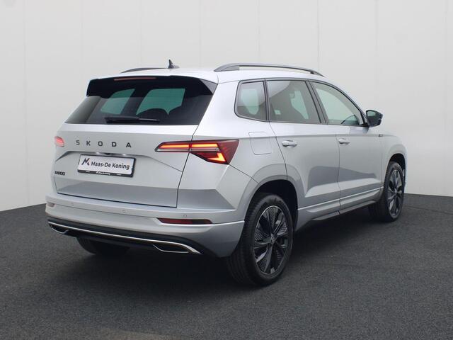 Skoda Karoq 1.5TSI/150PK ACT Sportline DSG · Navigatie · Trekhaak · Apple/Android Car Play · Camera · Garantie tot februari 2029 of 60000km.