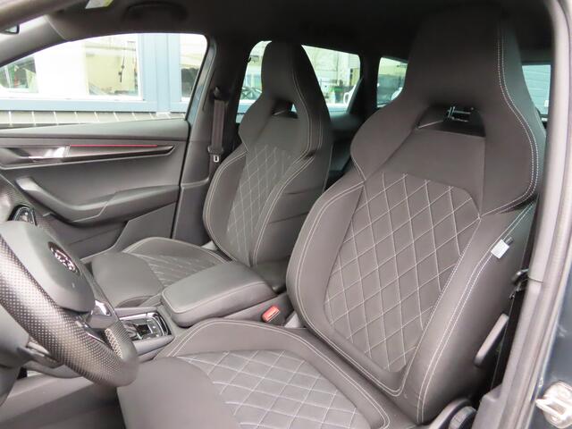 Skoda Karoq 1.5 TSI ACT Sportline Business DSG | trekhaak wegklapbaar | stoel + stuurwielverwarming | camera | elektrische achterklep