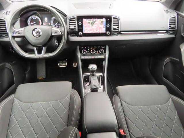 Skoda Karoq 1.5 TSI ACT Sportline Business DSG | trekhaak wegklapbaar | stoel + stuurwielverwarming | camera | elektrische achterklep